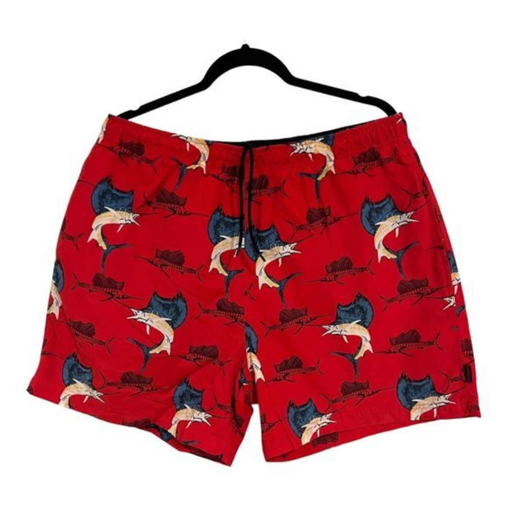 Jantzen‎ Swim Trunk Shark Prints All over Mens XL